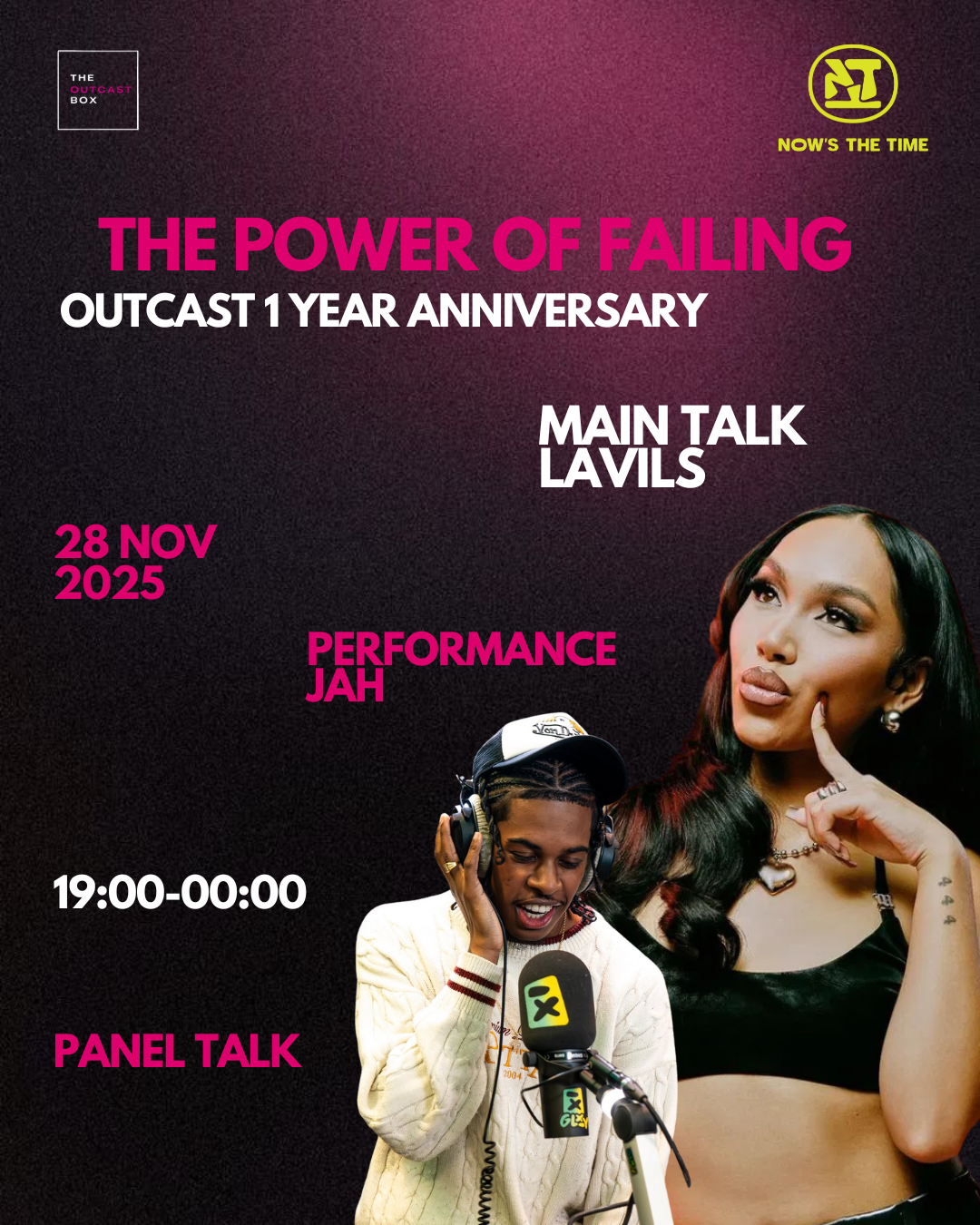 OUTCAST 1 YEAR ANNIVERSARY - THE POWER OF FAILING